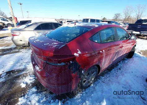 2018 Hyundai Elantra Value Edition from USA, damaged, VIN KMHD84LF8JU606637